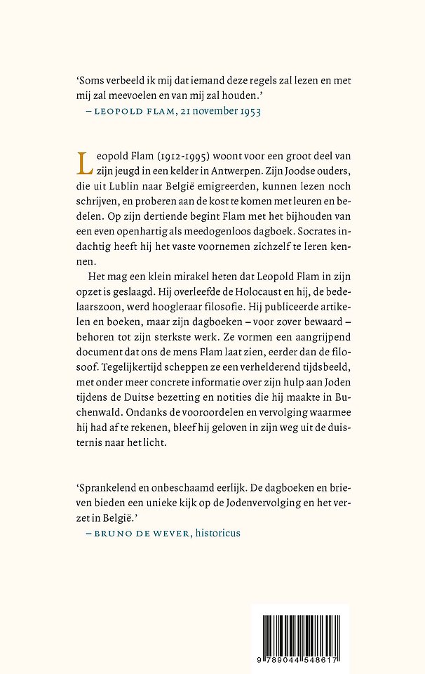 Ik zal alles verdragen, ook mezelf