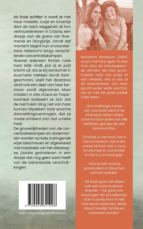 Het roodharige meisje van Auschwitz