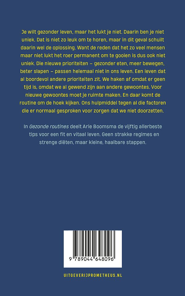 Gezonde routines
