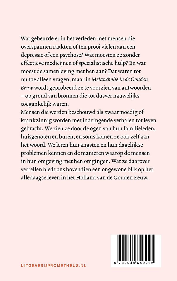 Melancholie in de Gouden Eeuw