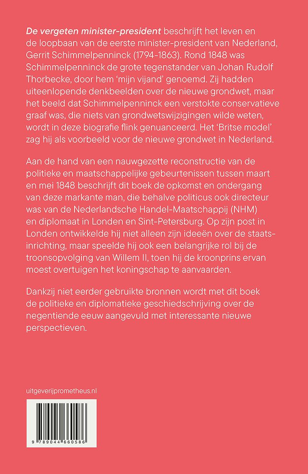 De vergeten minister-president