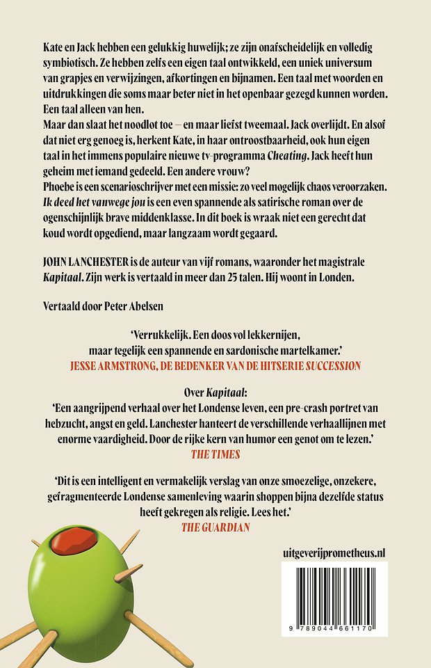 Ik deed het vanwege jou