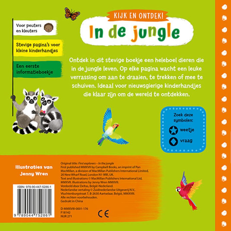 Kijk en ontdek! In de jungle