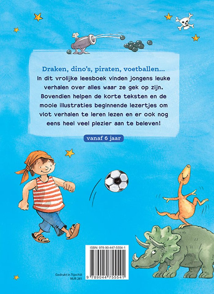 Eerste leespret voor jongens vanaf 6 jaar