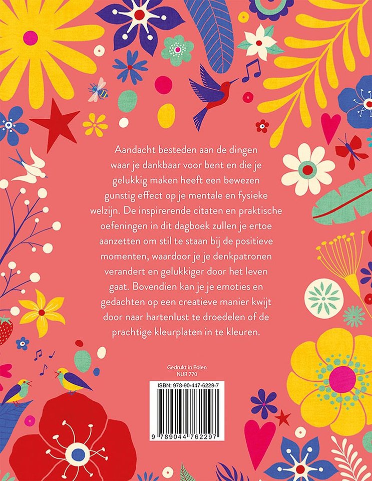 Creatief dagboek - Geluk zit in kleine dingen