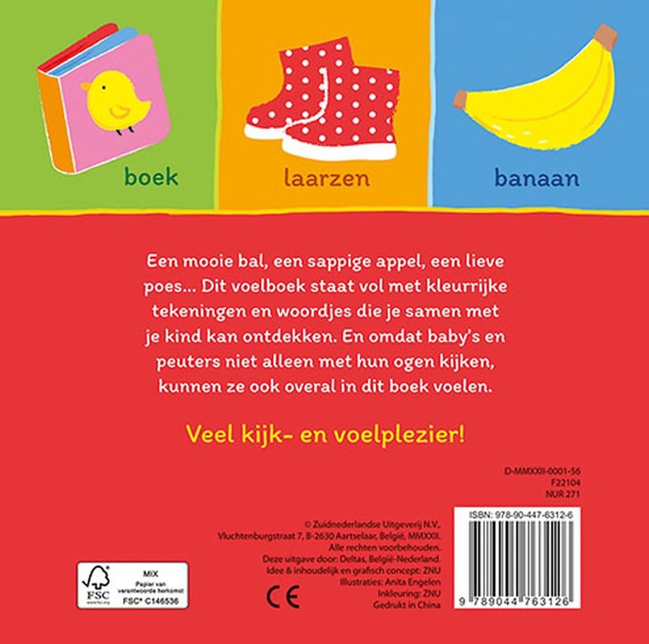 Baby's eerste voelboekje - Eerste woordjes