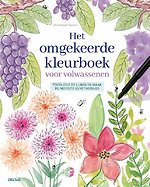 Het omgekeerde kleurboek voor volwassenen