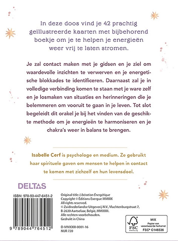 Energetische healing - Boek en orakelkaarten