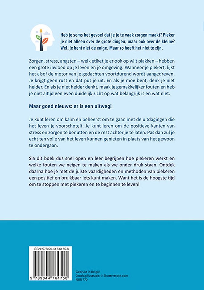 Ophouden met piekeren