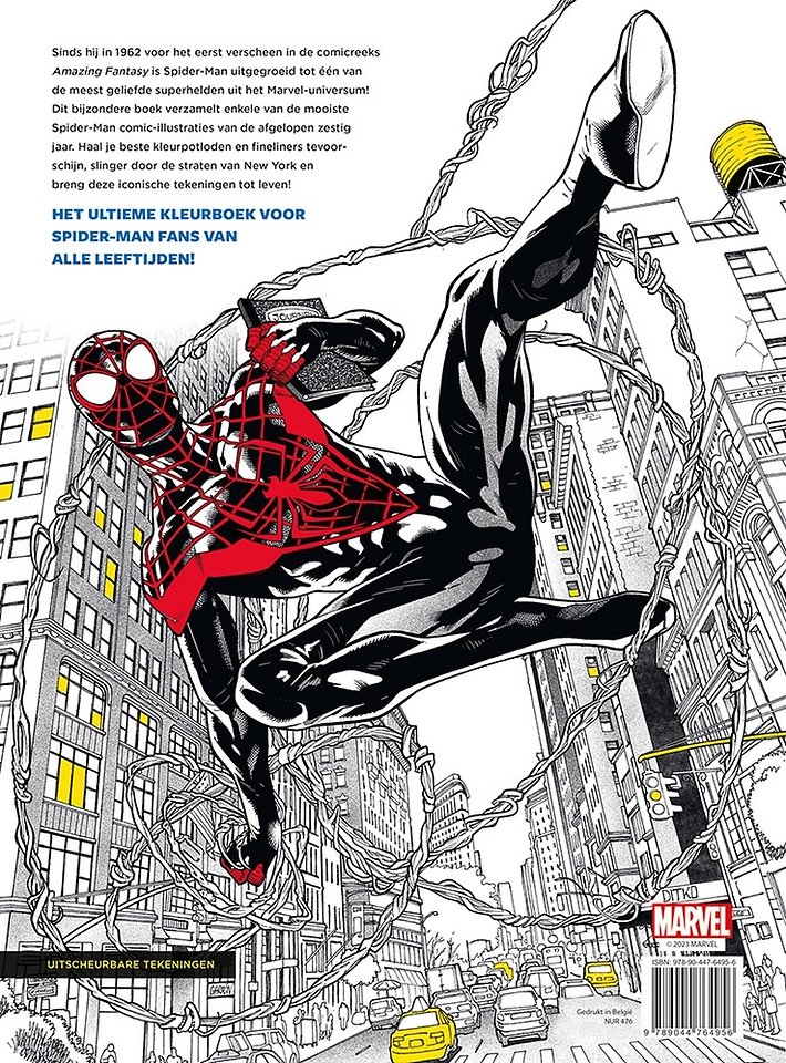 Marvel Spider-Man het ultieme kleurboek