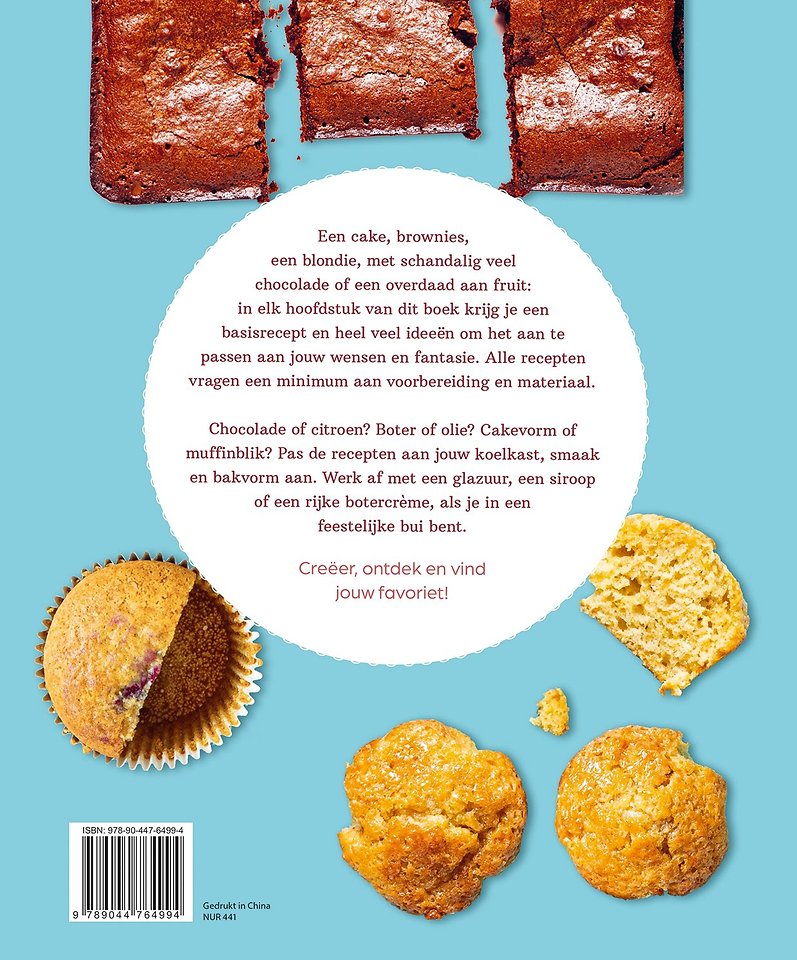 Lekker zelfgebakken Cakes, muffins & brownies