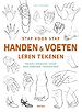 Stap voor stap handen en voeten leren tekenen