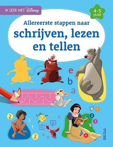 Allereerste stappen naar schrijven, lezen en tellen 4-5 jaar