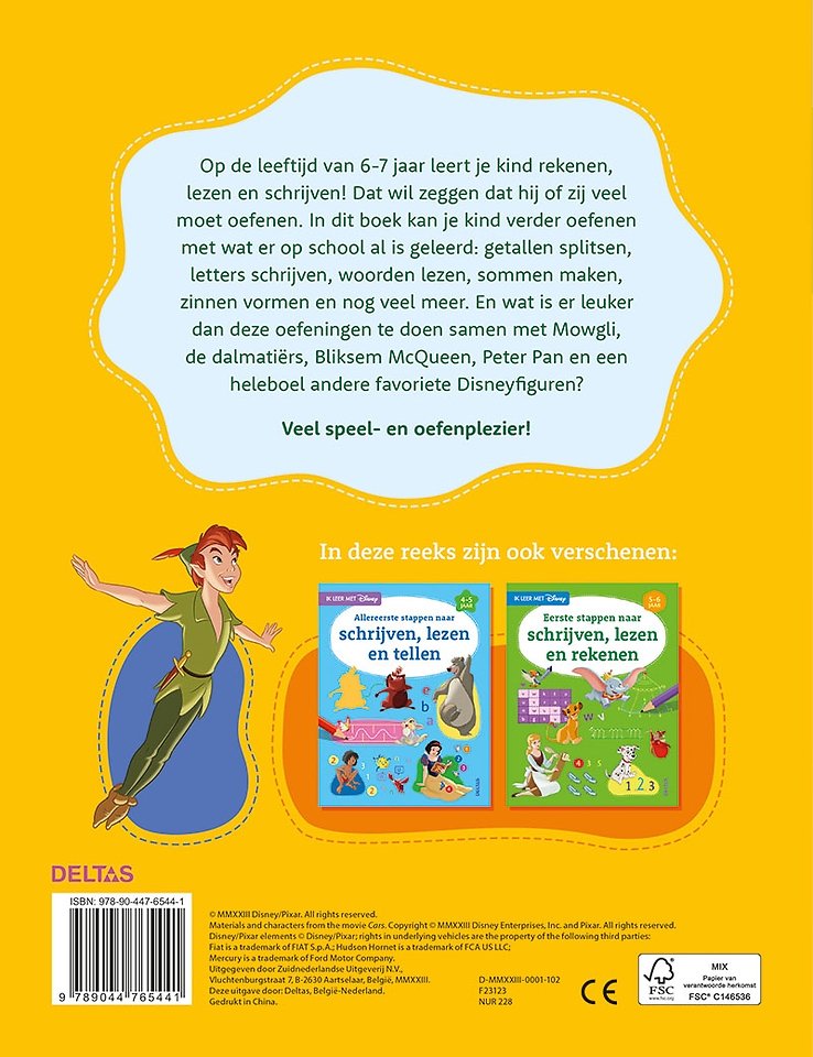 Ik leer schrijven, lezen en rekenen 6-7 jaar