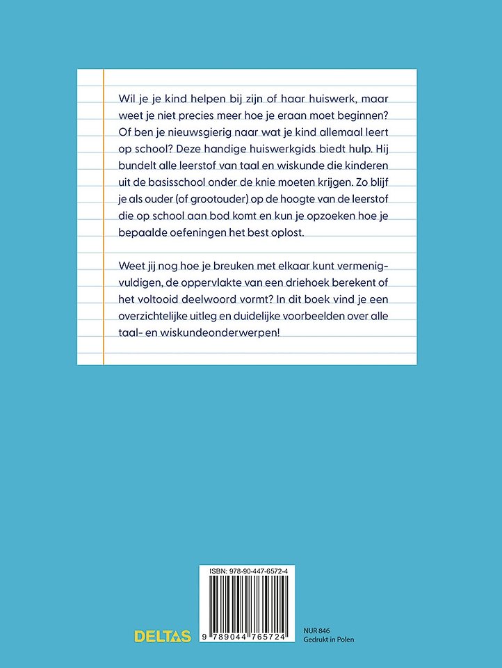 Helpen bij huiswerk