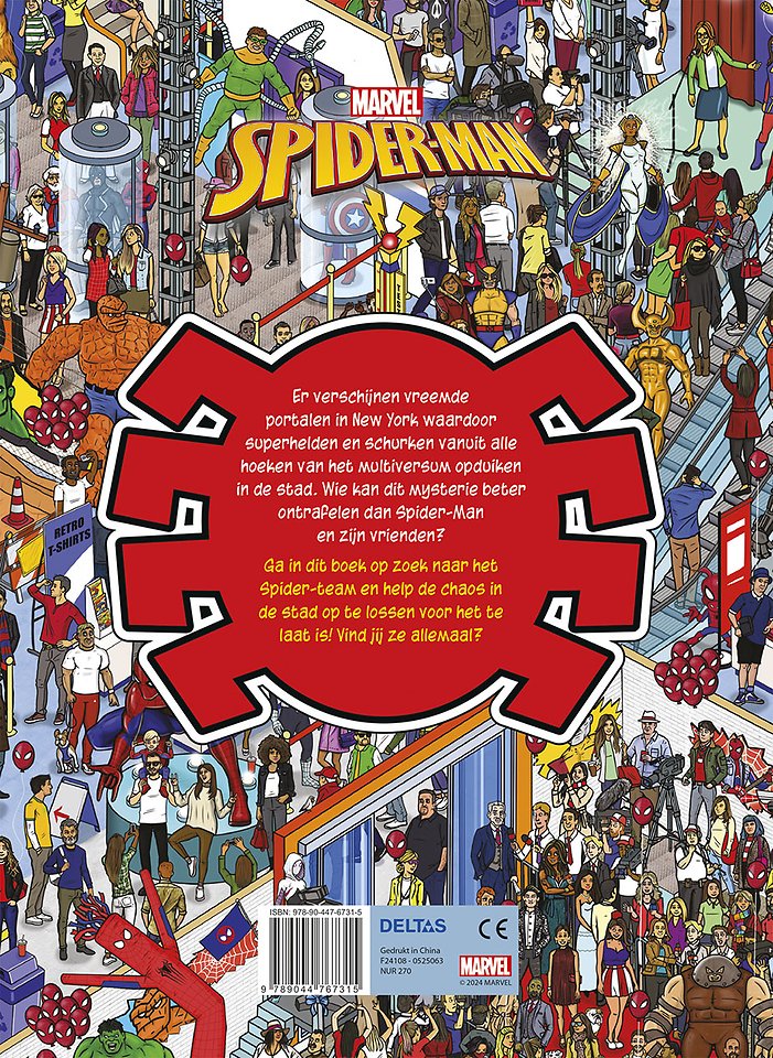 Waar is Spider-man nu weer?
