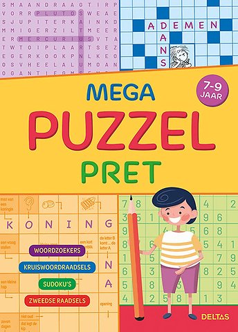 Mega puzzelpret 7-9 jaar