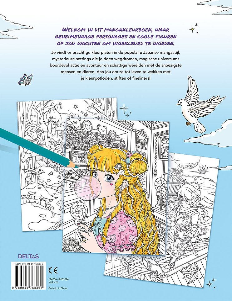 Manga World Kleurboek