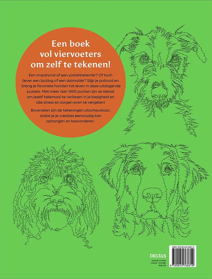 Tekenen van punt tot punt - World of dogs