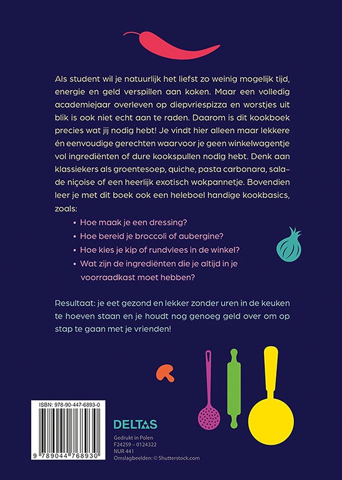 Het allerbeste kookboek voor studenten