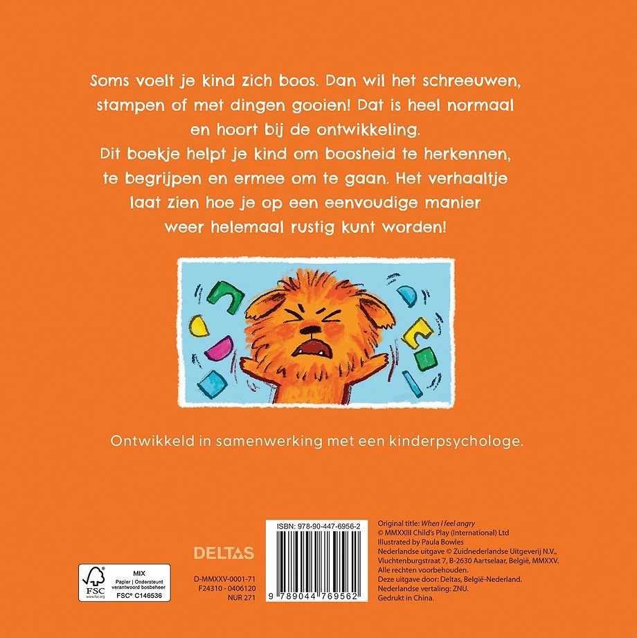Soms voel ik mij boos
