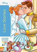 Disney Love stories - Kleuren op nummer voor volwassenen