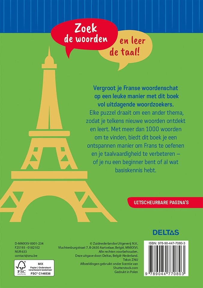 Woordzoekers Frans