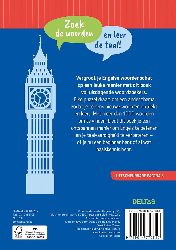 Woordzoekers Engels
