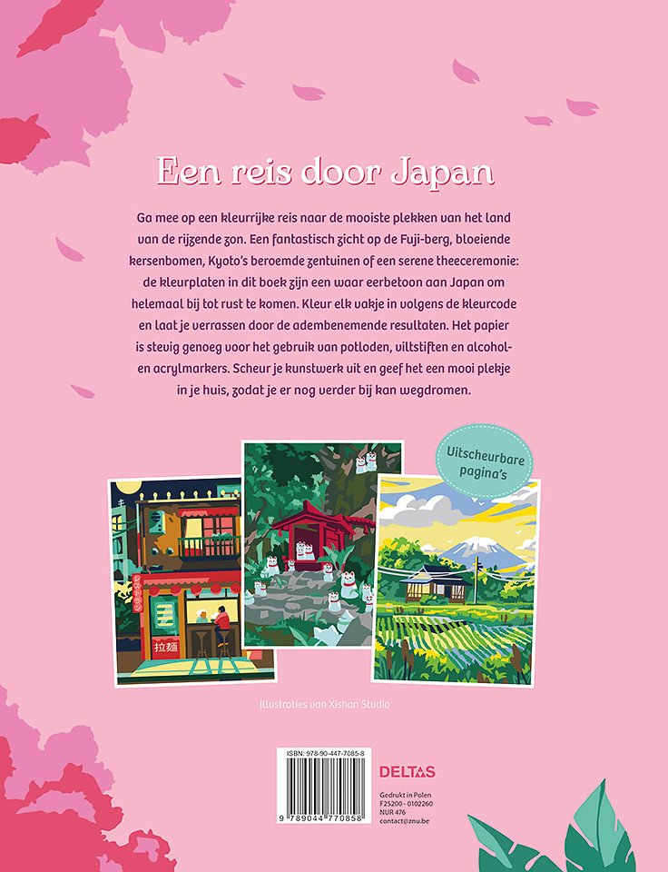 Japan - Kleuren op nummer