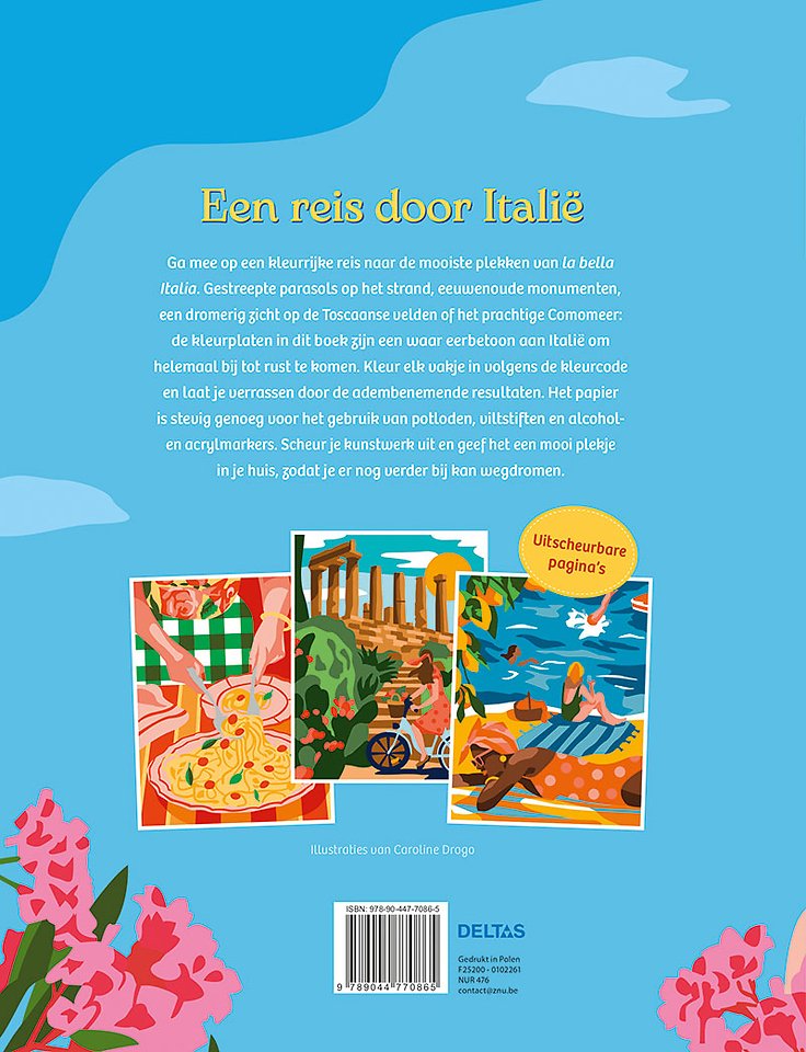 Bella Italia - Kleuren op nummer