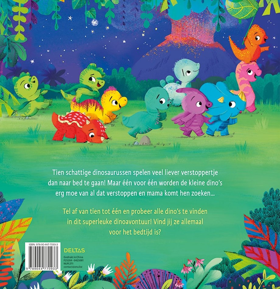 Tijd voor bed, kleine dino's!