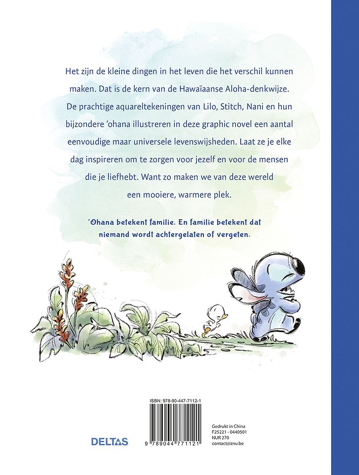 Disney Stitch Ohana betekent familie