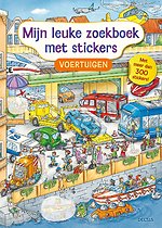Mijn leuke zoekboek met stickers - Voertuigen