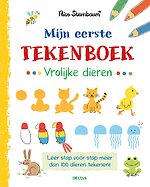Mijn eerste tekenboek Vrolijke dieren (vanaf 4 jaar)