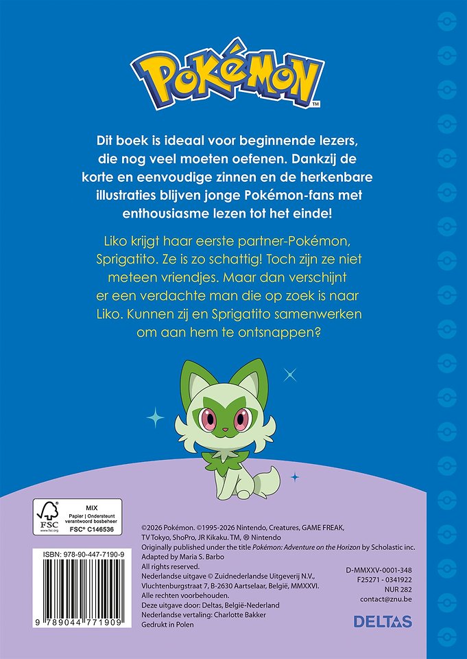 Pokémon eerste leespret - De eerste schooldag van Liko