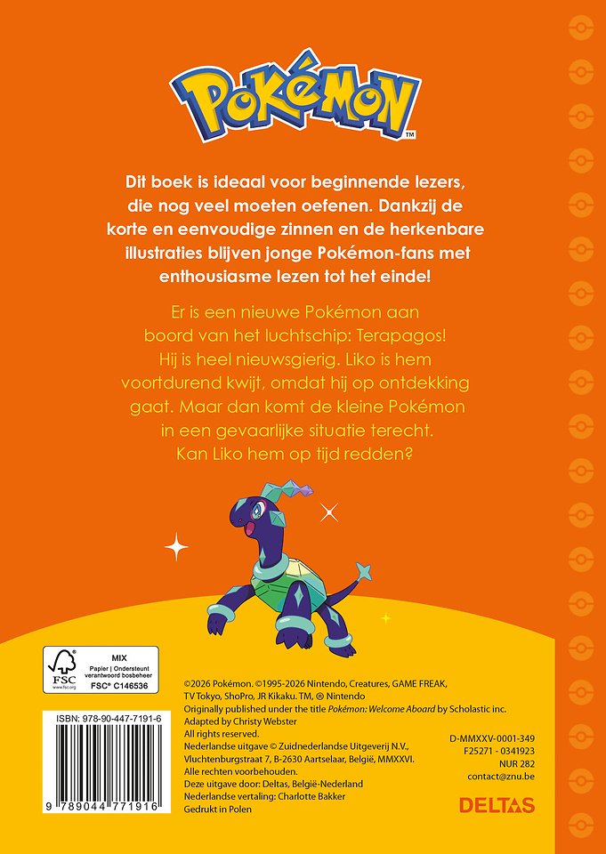 Pokémon eerste leespret - Waar is Terapagos?