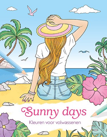Sunny days - Kleuren voor volwassenen