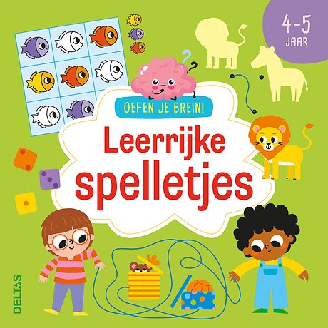 Oefen je brein! Leerrijke spelletjes 4-5 jaar
