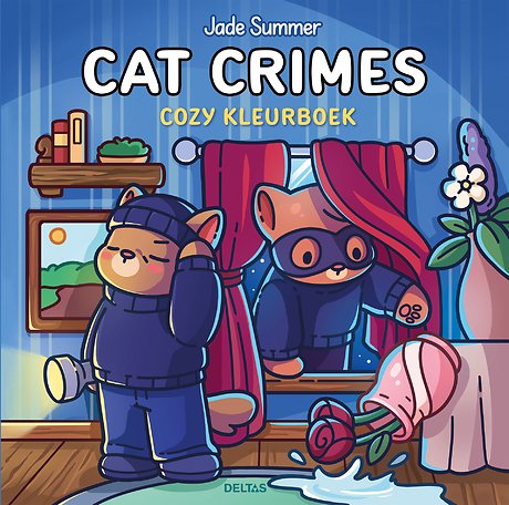 Cat Crimes - Cozy kleurboek Jade Summer