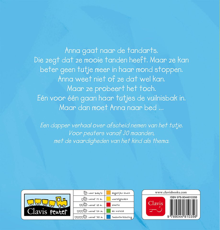 Anna gooit haar tutjes weg