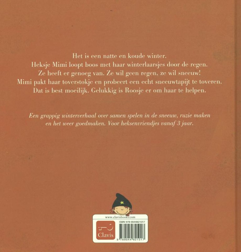 Heksje Mimi tovert sneeuw