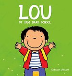 Lou op weg naar school