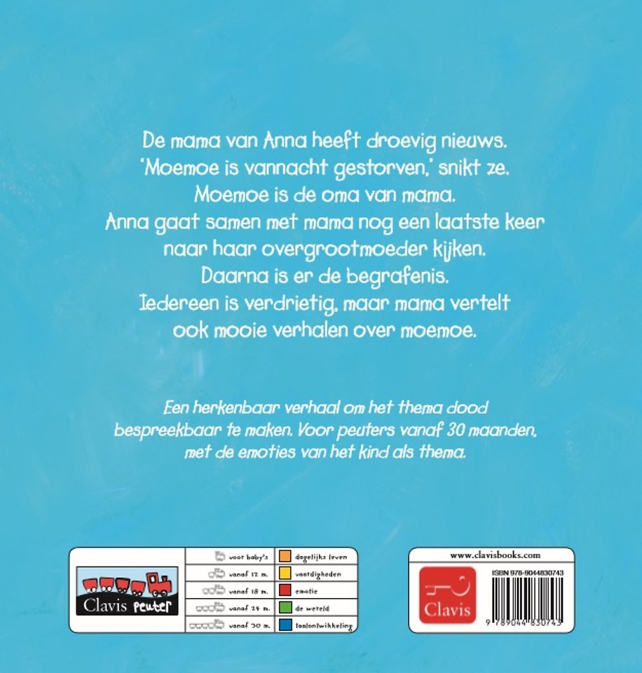 Anna's moemoe is dood