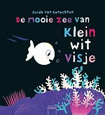 De mooie zee van klein wit visje