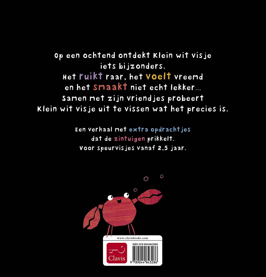 Klein wit visje en het vreemde ding