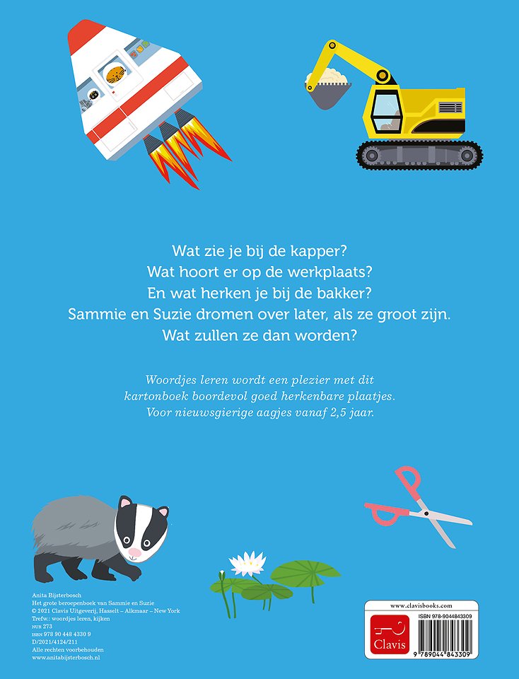 Het grote beroepenboek van Sammie en Suzie