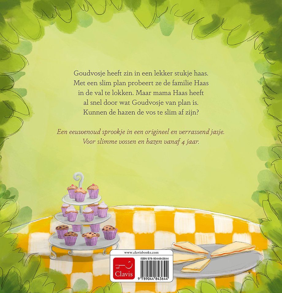 Goudvosje en de drie hazen