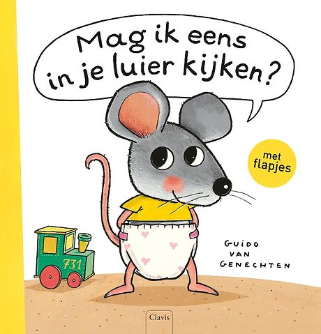 Mag ik eens in je luier kijken? Boek + knuffel