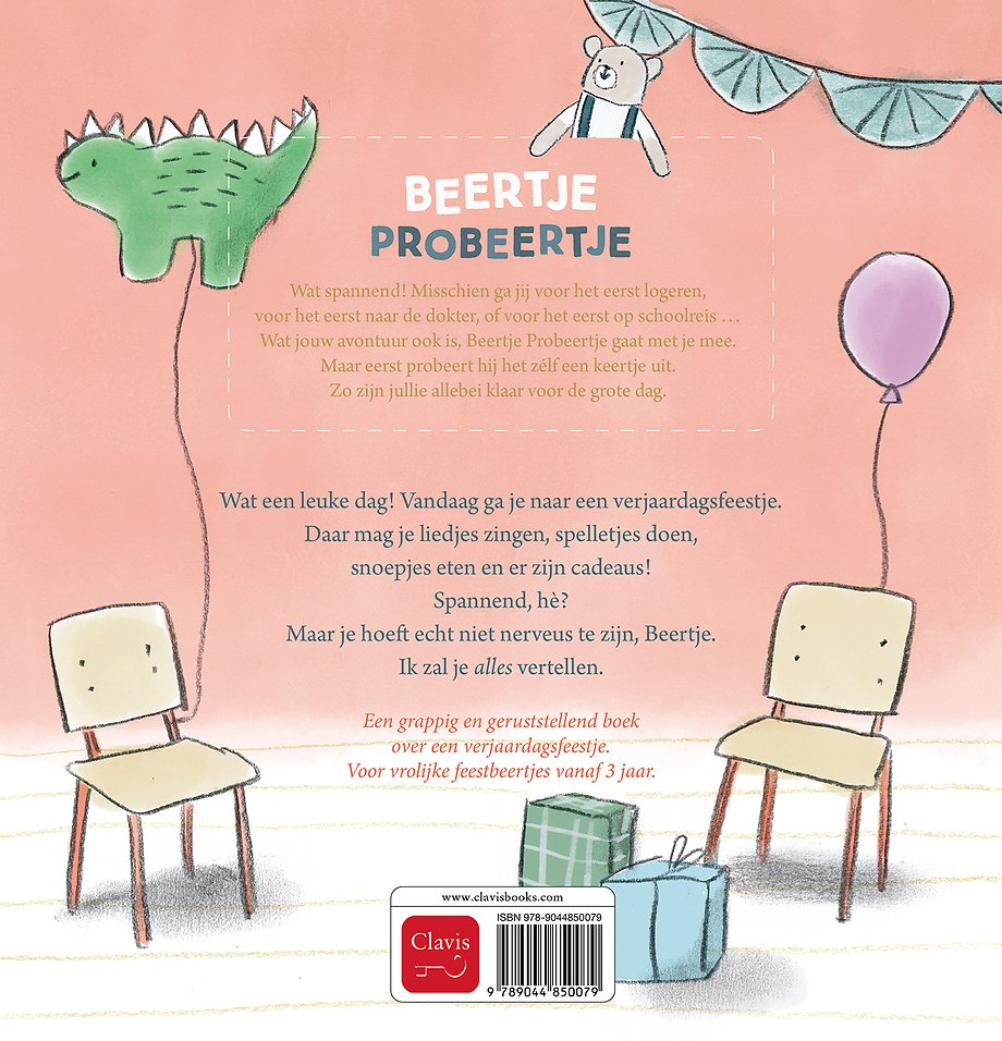 Beertje Probeertje gaat naar een verjaardagsfeestje