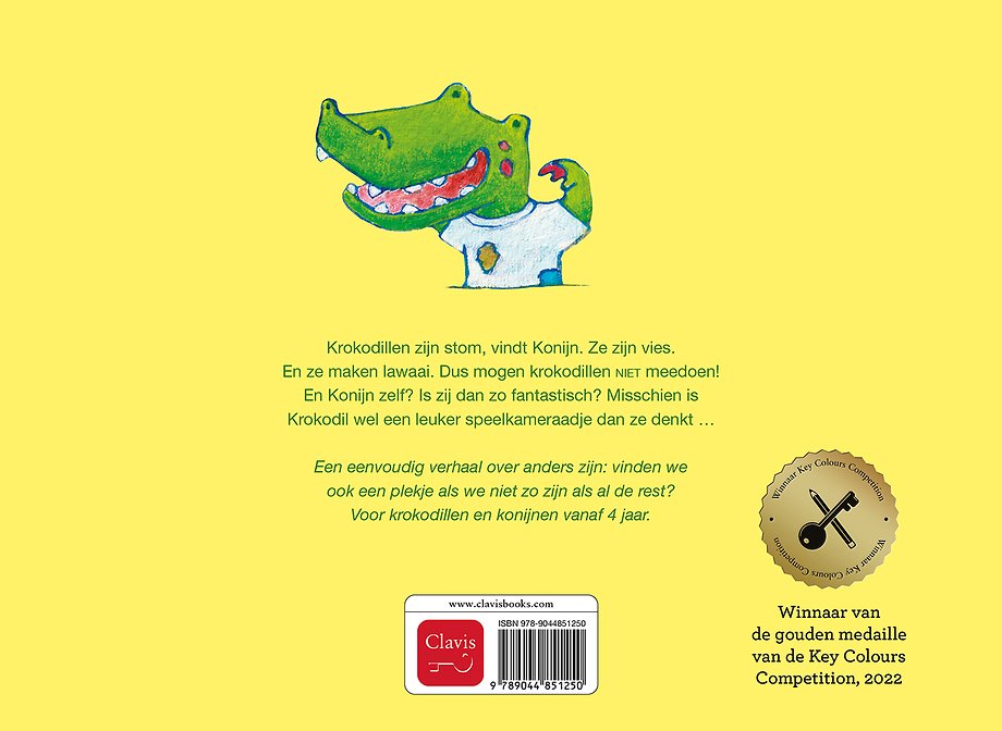 Krokodil mag niet meedoen!